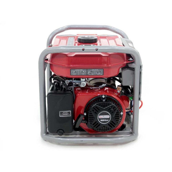 GeoTech Pro GGP 4000 ES bensiinikäyttöinen generaattori, 3,2 kW, 230 V, AVR