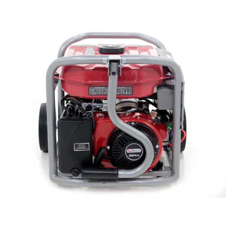 GeoTech Pro GGP 4000 ES bensiinikäyttöinen generaattori, 3,2 kW, 230 V, AVR