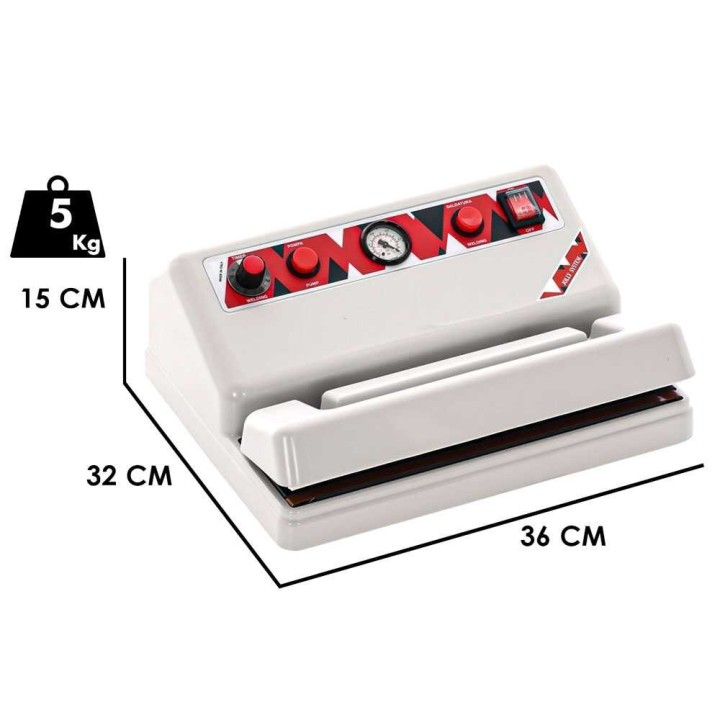 Tecla Jolly Pro vakuumikone, 33 cm, 400 W, 220 V