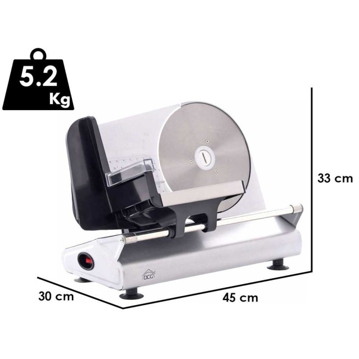 DCG AS 2470 -viipalekone, 220 mm:n terä, 230 V
