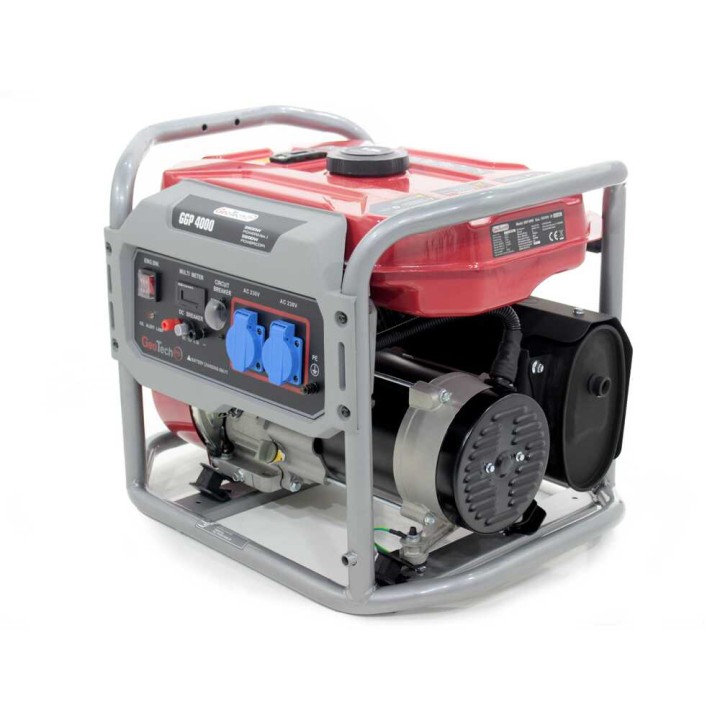 GeoTech Pro GGP 4000 -bensiinigeneraattori, 3,2 kW, AVR, yksivaiheinen