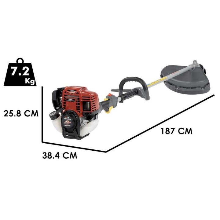 Honda UMK 435 LE bensiiniraivaussaha, 4-tahtinen GX35T, 35 cm³