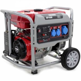 GeoTech Pro GGP 6500 bensiinikäyttöinen generaattori 5 4 kW 230 V AVR