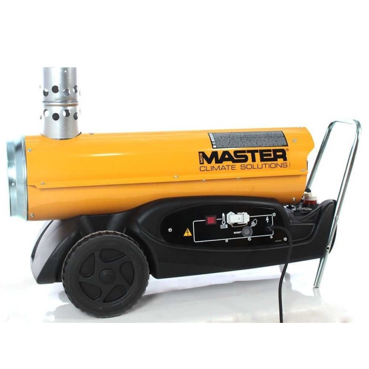 Master BV 77 E epäsuora dieselkäyttöinen lämminilmageneraattori, 20 kW, 230 V
