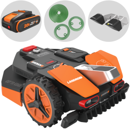 Worx Landroid Vision M600 WR206E robottiruohonleikkuri 600 m 20 V rajalangaton