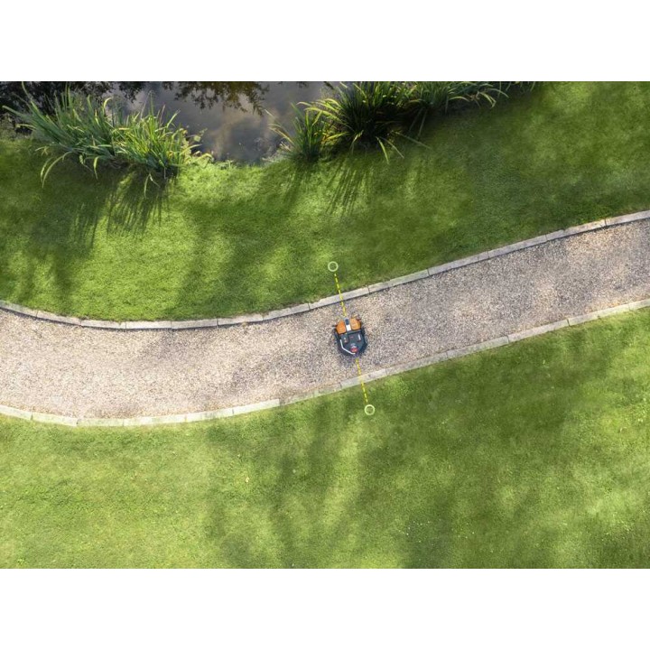 Worx Landroid Vision M600 WR206E robottiruohonleikkuri, 600 m², 20 V