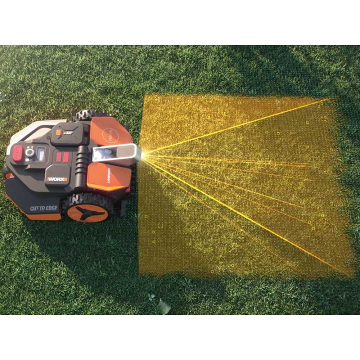 Worx Landroid Vision M800 WR208E robottiruohonleikkuri, 800 m², 20 V, ilman rajalankaa