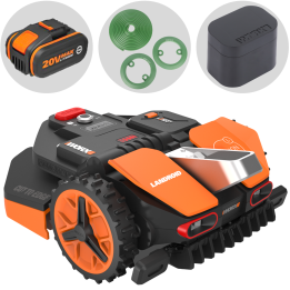 Worx Landroid Vision L1600 WR216E robottiruohonleikkuri 1 600 m ilman rajakaapelia
