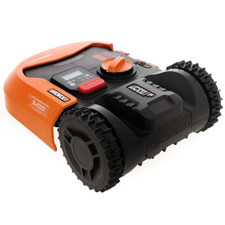 Worx WR155E Landroid L -robottiruohonleikkuri, 2 000 m², 20 V, Wi-Fi