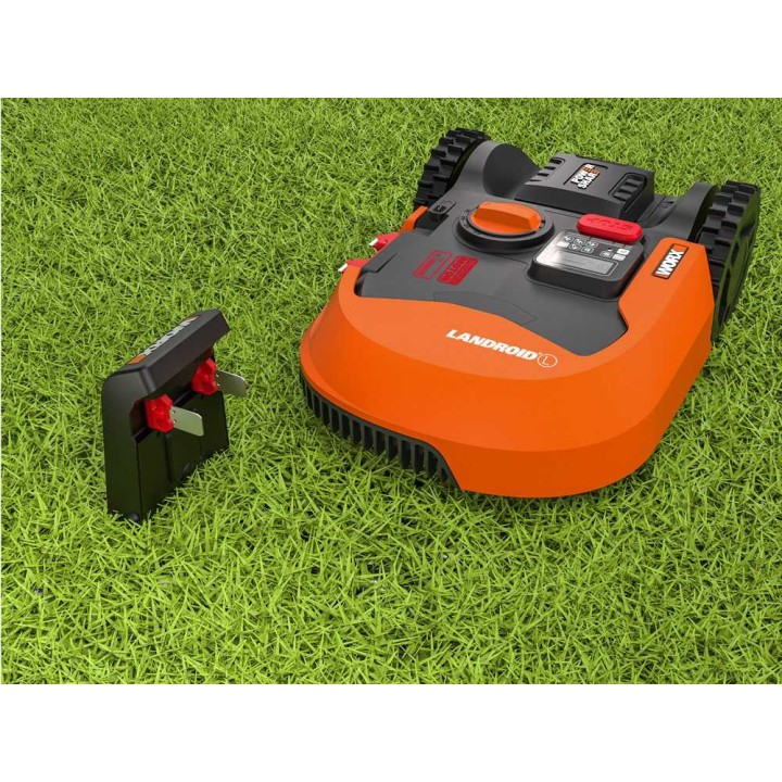 Worx Landroid L WR155E robottiruohonleikkuri, 2 000 m², 20 V, 22 cm