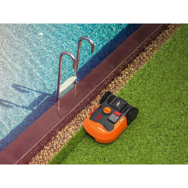 Worx WR155E robottiruohonleikkuri, 2 000 m², 20 V, 22 cm, 35 %