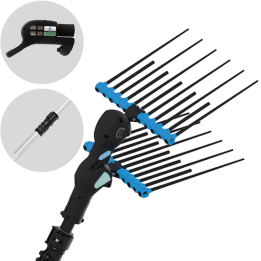 Campagnola Alice STAR ECO oliivinkorjuukampa teleskooppivarsi 245 330 cm 12 V 325 W