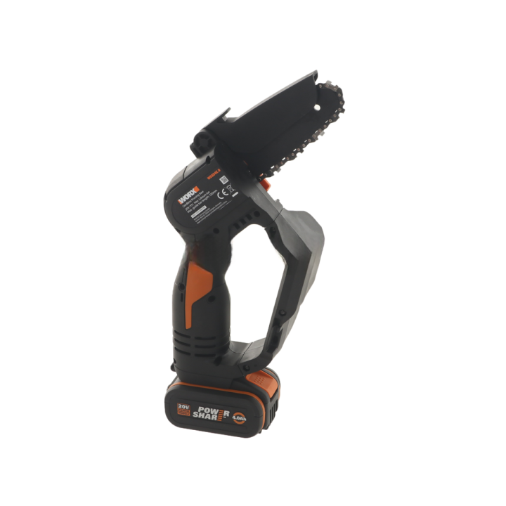 Worx WG324E.9 akkukäyttöinen oksasaha, 20 V, 12 cm, ilman akkua ja laturia