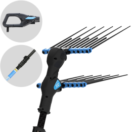 Campagnola Alice STAR 58 PLUS oliiviharava hiilikuituvarsi 245 330 cm 350 W 58 V