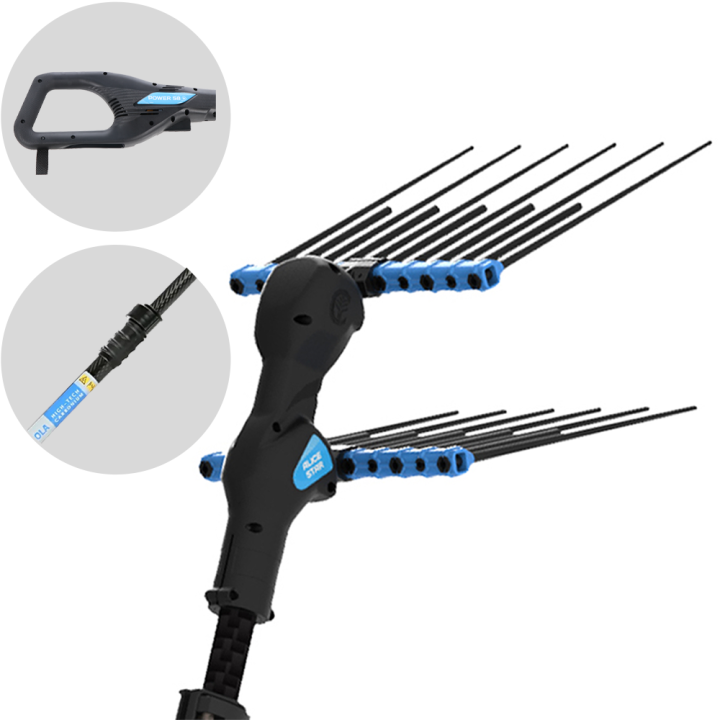 Campagnola Alice STAR 58 PLUS oliiviharava hiilikuituvarsi 245 330 cm 350 W 58 V
