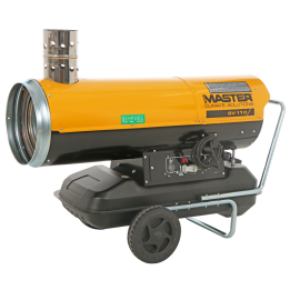 Master BV 110 E epäsuora dieselilmalämmitin 33 kW 230 V 65 l