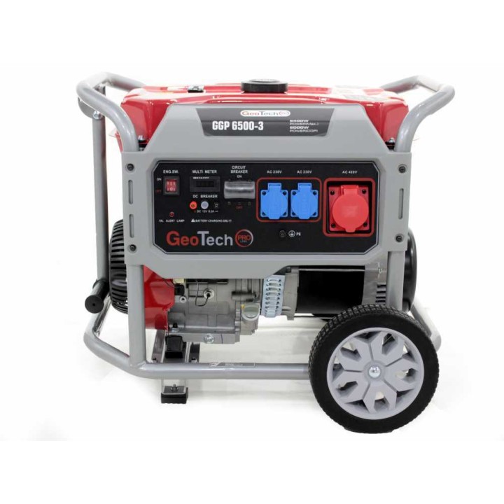 GGP 6500-3 kolmivaihegeneraattori, 5,5 kW, AVR, 230/400 V