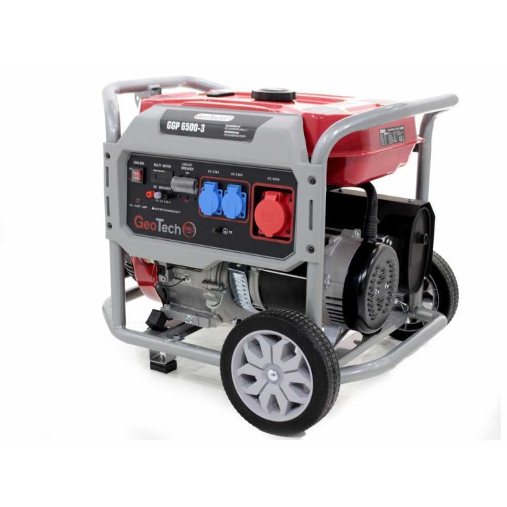 GGP 6500-3 kolmivaihegeneraattori, 5,5 kW, AVR, 230/400 V
