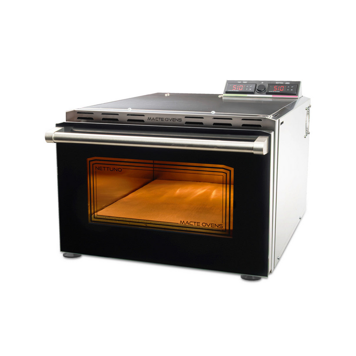 Nettuno ADVANCED sähköpizzauuni 2 975 W 510 C ruostumaton teräs
