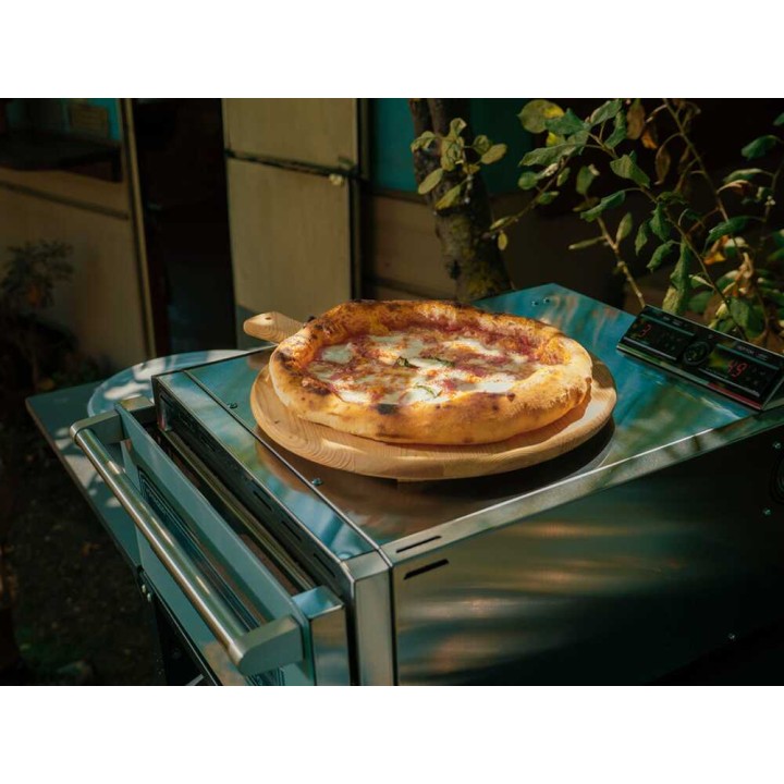 Nettuno ADVANCED sähköpizzauuni, 2 975 W, 510 °C, ruostumaton teräs