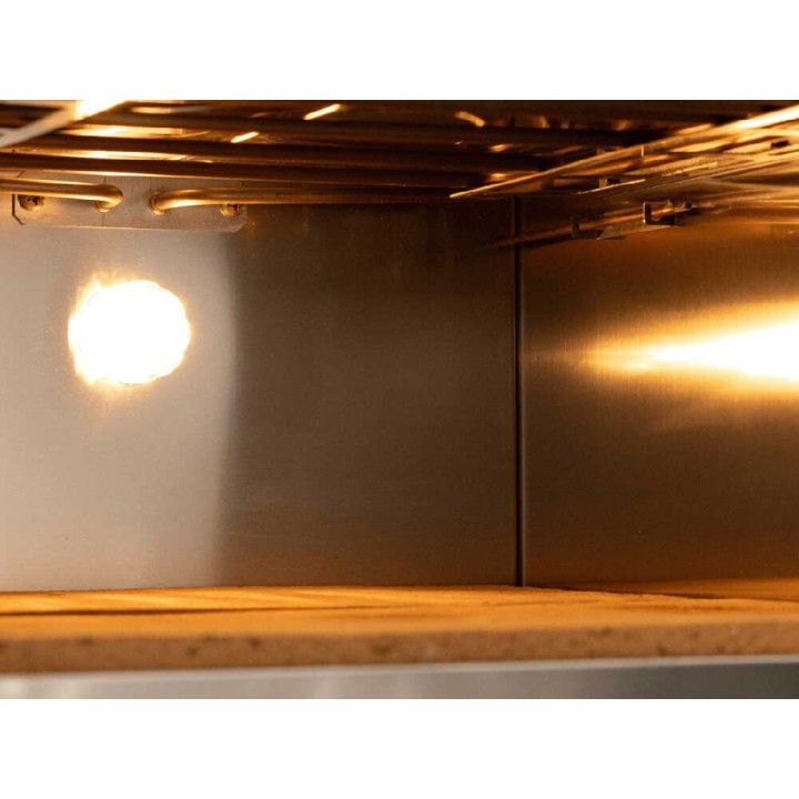 Nettuno ADVANCED sähköpizzauuni, 2 975 W, 510 °C, ruostumaton teräs