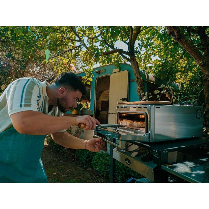Macte Ovens Voyager Twin Advanced sähköinen pizzauuni, 2 975 W, 510 °C