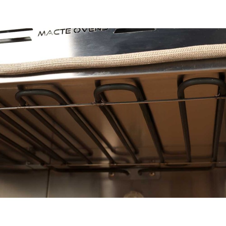 Macte Ovens Voyager TWIN ADVANCED sähköuuni pizzalle, 2 975 W, 510 °C