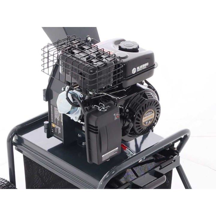 Blue Bird SHR 1000 biotrituratori, Rato R210, 7 HP, 80 mm