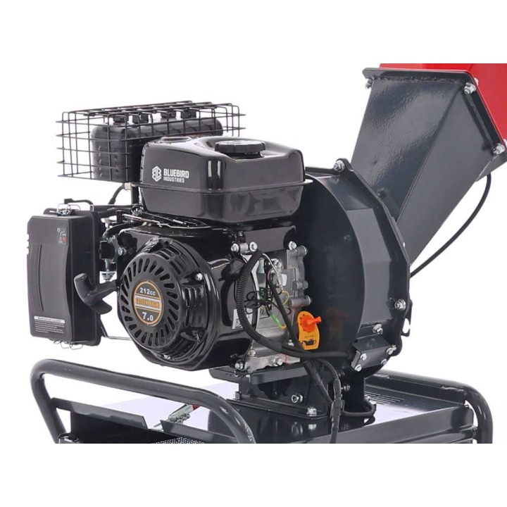 Blue Bird SHR 1000 biotrituratori, Rato R210, 7 HP, 80 mm