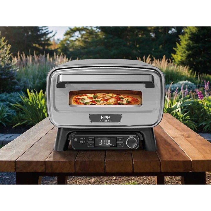 Ninja Artisan MO201EU sähköuuni pizzaan ja airfryer-ruoanlaittoon, 1 760 W, 230 V