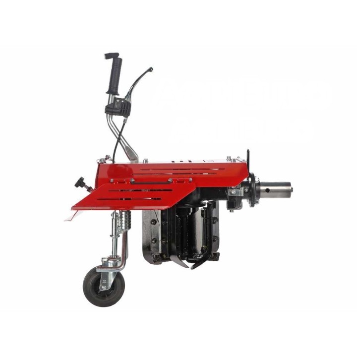 Käännettävä pyörivä aura moottorijyrsimelle, vähintään 8 HP, 350 mm