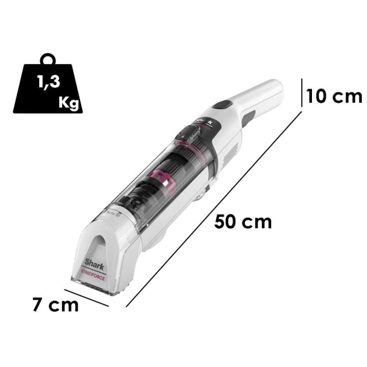 Shark StainForce HX100EUT kannettava tahranpoistolaite, 100 W, 14,4 V