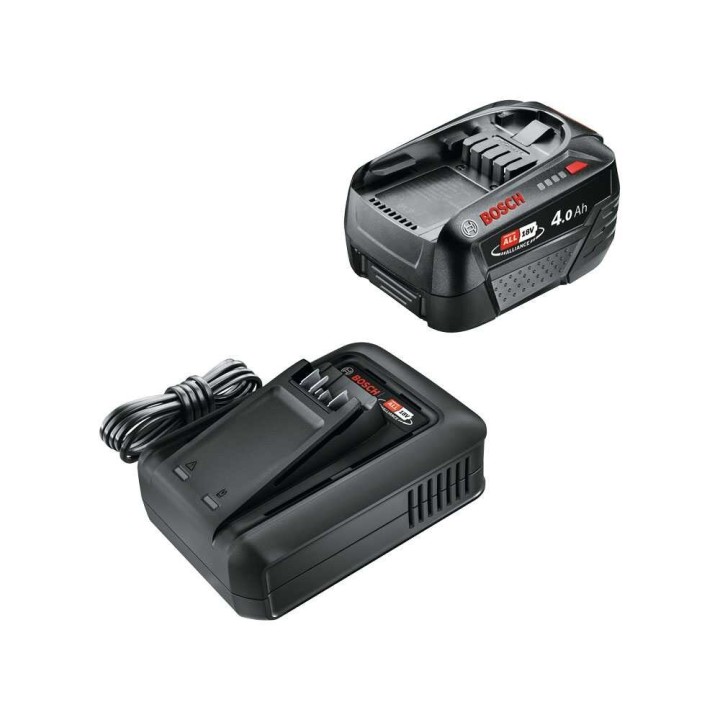 Bosch 18 V aloitussarja, 4,0 Ah akku ja AL 18V-20-laturi