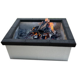 Palazzetti Vulcano muurattu grilli polttopuulle ja hiilelle 76 40 cm 3 040 cm