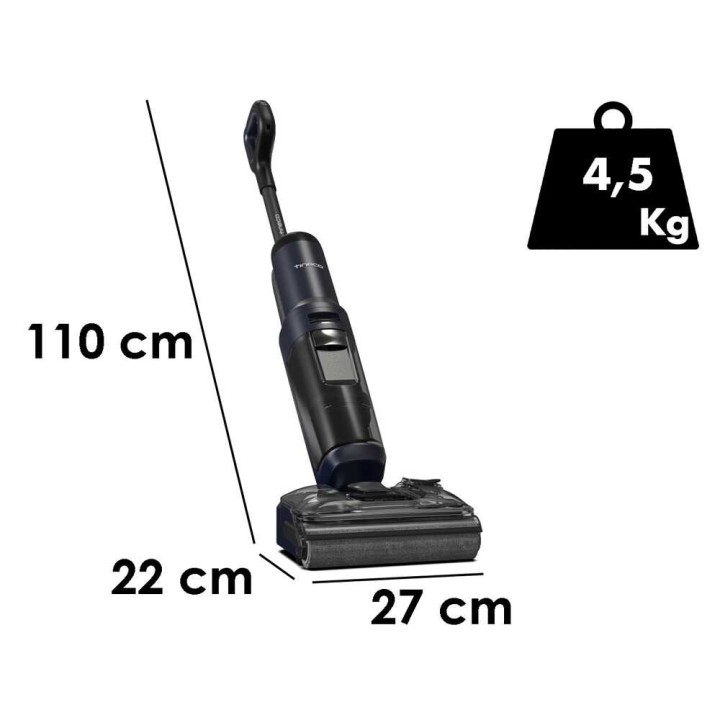Tineco Floor One S7 Stretch älykäs lattiapesuri, 230 W, 25,2 V, 3-in-1
