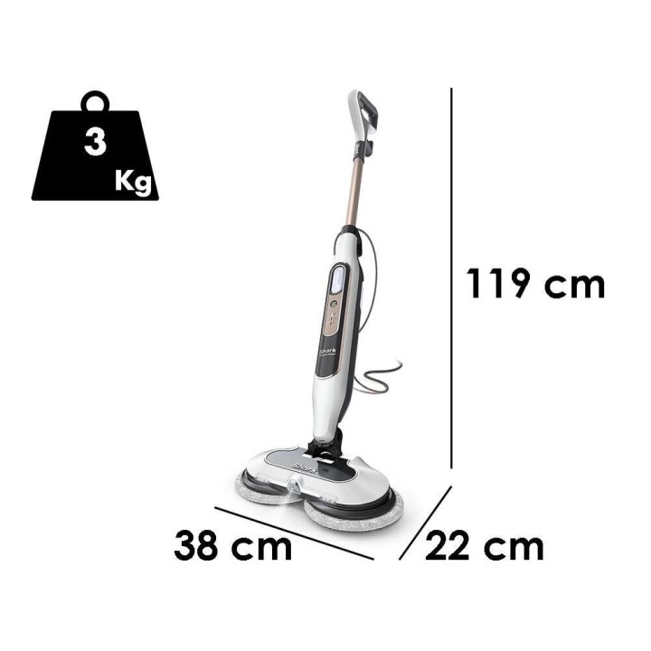 Shark Steam &amp; Scrub S8201EU höyrymoppi, 1 120 W, 230 V