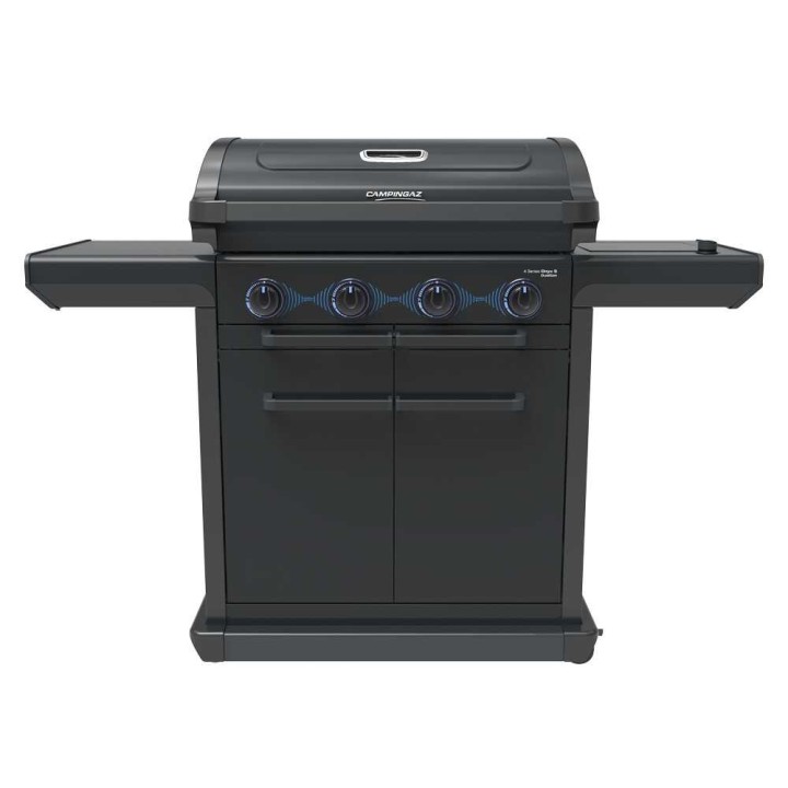 Campingaz 4 Series Onyx S Dualgas kaasugrilli, 4 poltinta, 13,6 kW, nestekaasu tai maakaasu