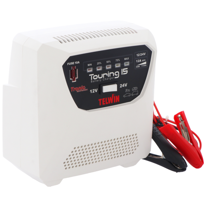 Telwin Touring 15 akkulaturi ja ylläpitolaturi 12 24 V 100 W
