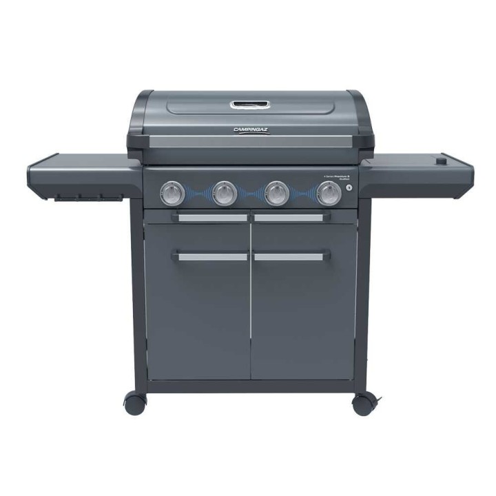Campingaz 4 Series Premium S DualGas kaasugrilli, nestekaasu tai maakaasu, 13,6 kW