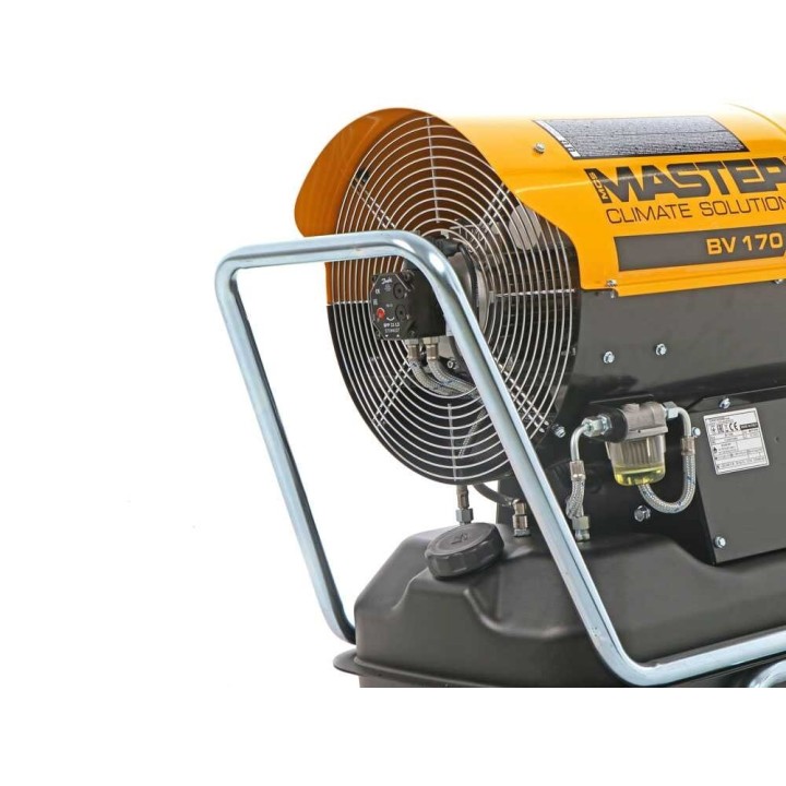 Master BV 110 E epäsuora dieselilmalämmitin, 33 kW, 230 V, 65 l