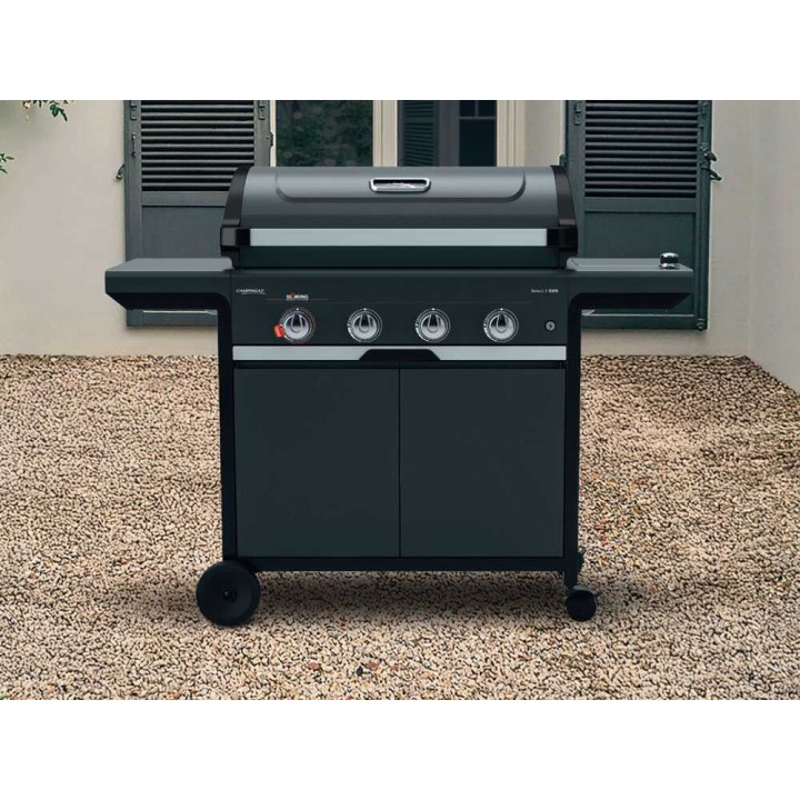 Campingaz Select 4 EXS SBS kaasugrilli, 4 poltinta, 3 000 cm², käännettävä parila