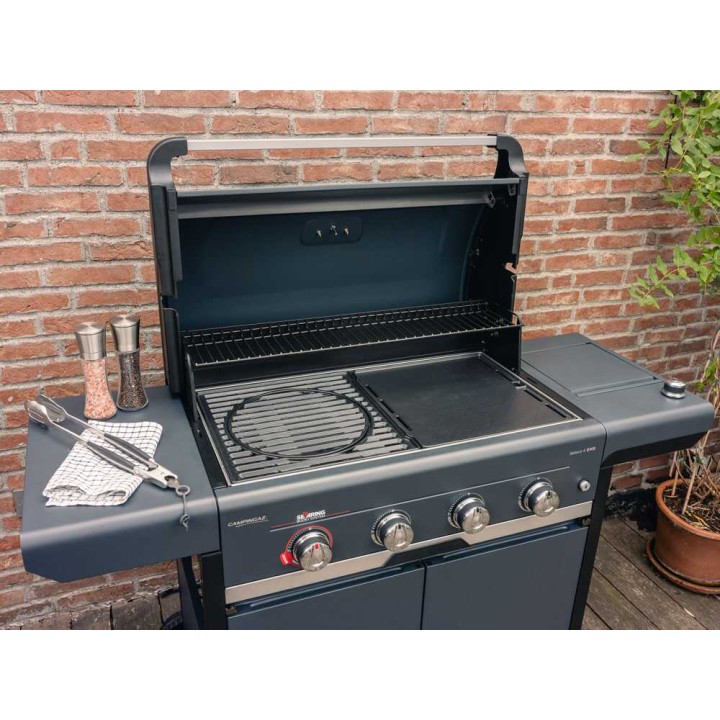 Campingaz Select 4 EXS SBS kaasugrilli, 4 poltinta, 3 000 cm², käännettävä parila