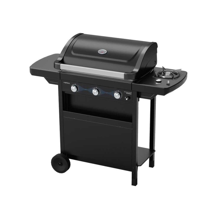 Campingaz Compact 3 LS Dualgas kaasugrilli, 3 poltinta, 7,5 kW, nestekaasu tai metaani