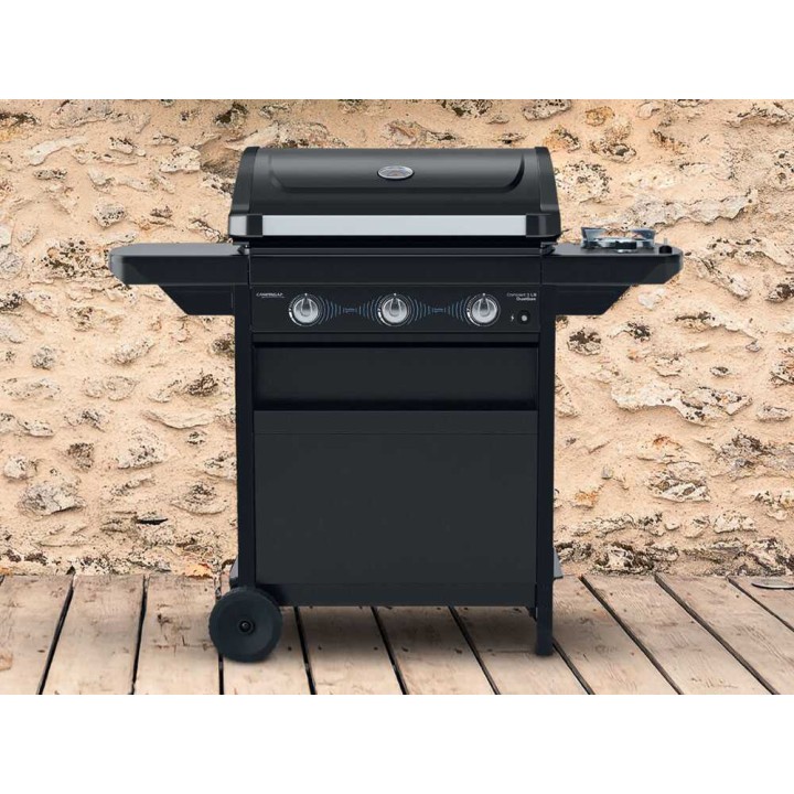 Campingaz Compact 3 LS Dualgas kaasugrilli, 3 poltinta, 7,5 kW, nestekaasu tai metaani