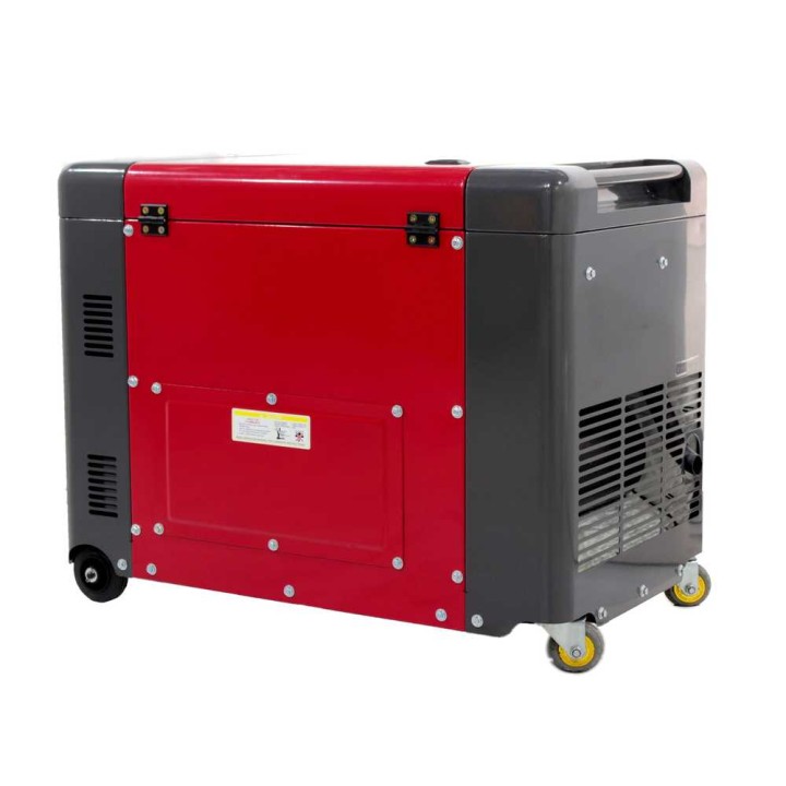 GeoTech Pro DGP8500SE-3 dieselgeneraattori, 6 kW, Full-Power, AVR ja kolmivaiheinen ATS