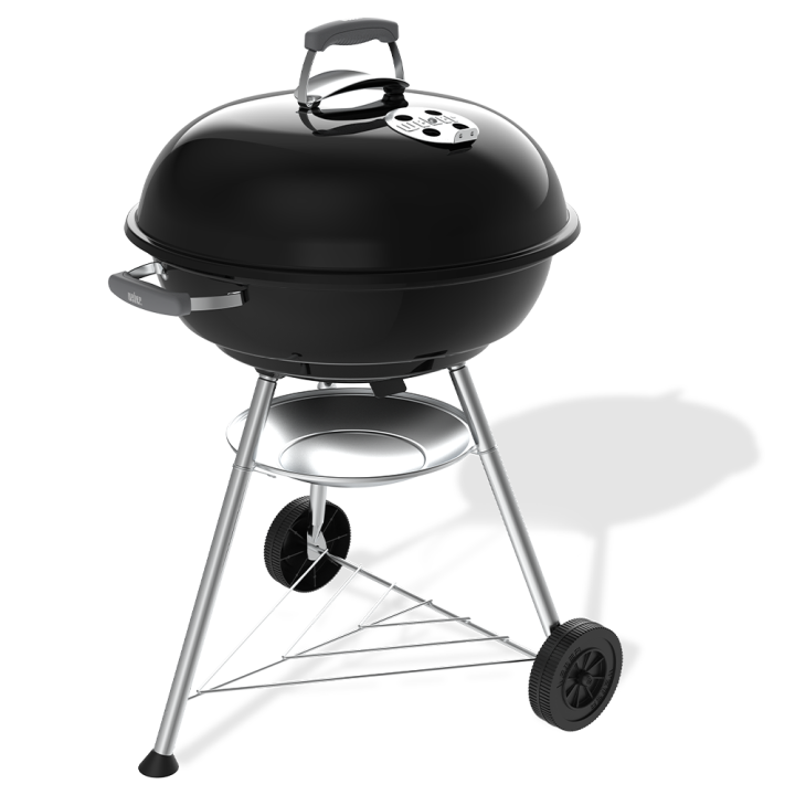 Weber Compact Kettle 57 hiiligrilli 57 cm kromattu ritilä