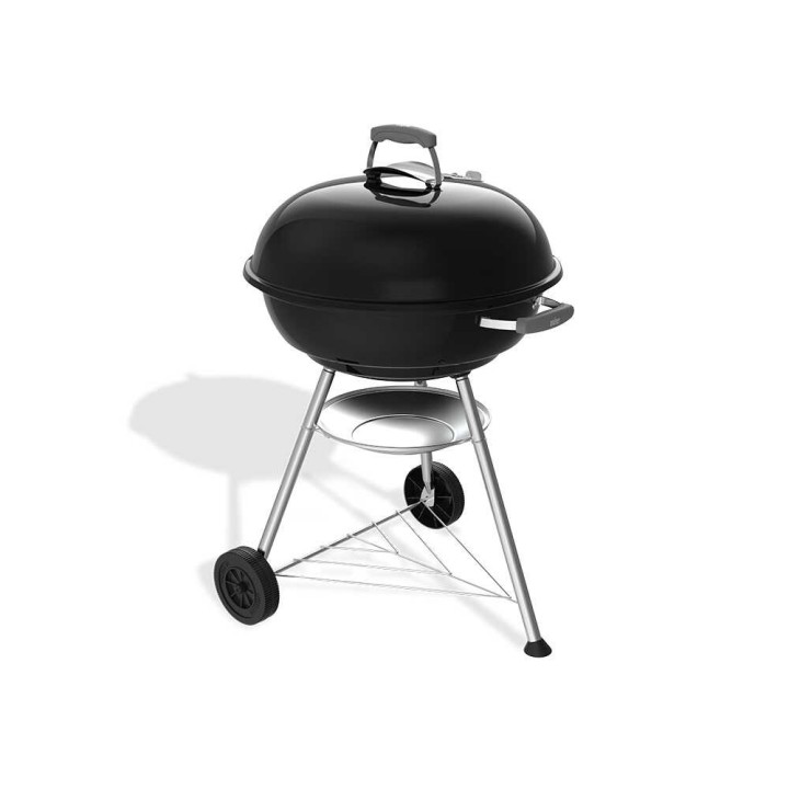 Weber Compact Kettle 57 hiiligrilli, Ø 57 cm, kromattu ritilä