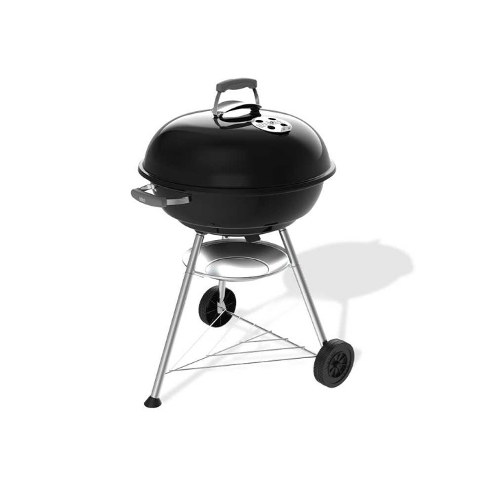 Weber Compact Kettle 57 hiiligrilli, Ø 57 cm, kromattu ritilä