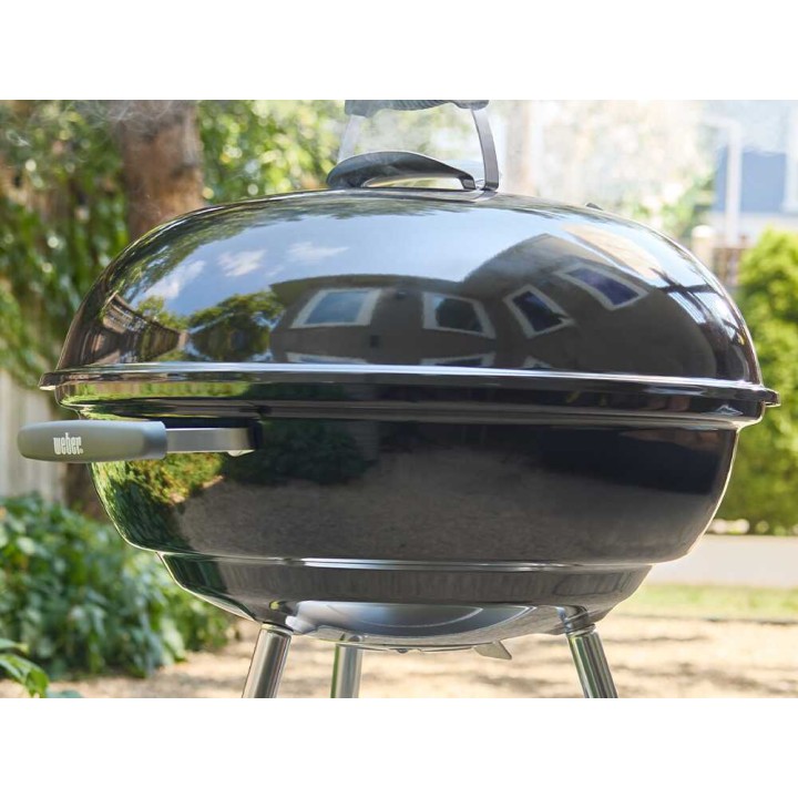 Weber Compact Kettle 57 hiiligrilli, Ø 57 cm, kromattu ritilä