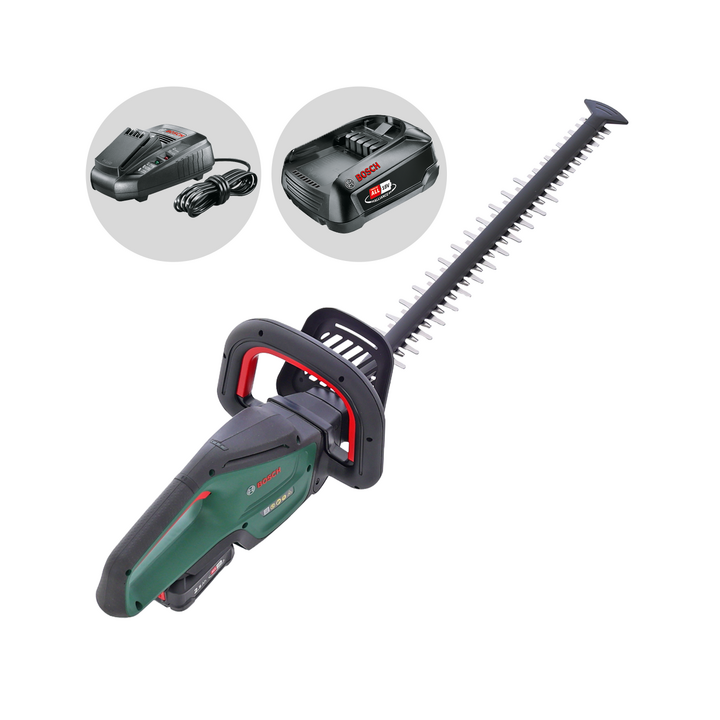 Bosch UniversalHedgeCut 18V 55 pensasleikkuri 18 V 2 5 Ah 55 cm